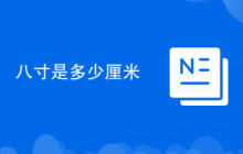 八寸是多少厘米