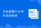豆包是哪个公司开发的软件