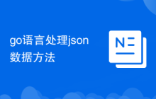 go語言處理json數(shù)據(jù)方法