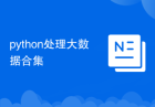 python处理大数据合集
