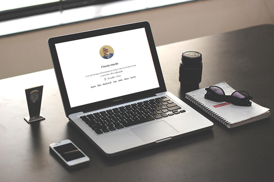 WordPress 블로그 테마: 미친 삼촌의 이름을 딴 적응형 미친 삼촌!
