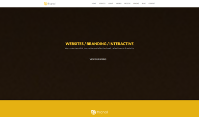 黄色设计响应式教育培训网站模板