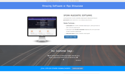 Amazing 软件企业公司网站模板