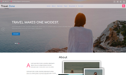 自遊行線拼裝網頁模板