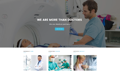 医疗健康体检网站模板