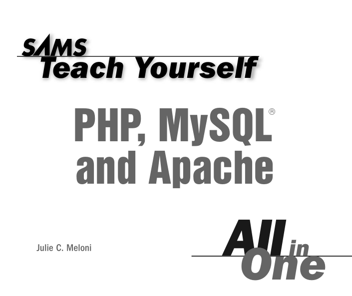 PHP、MySQL和Apache的学习