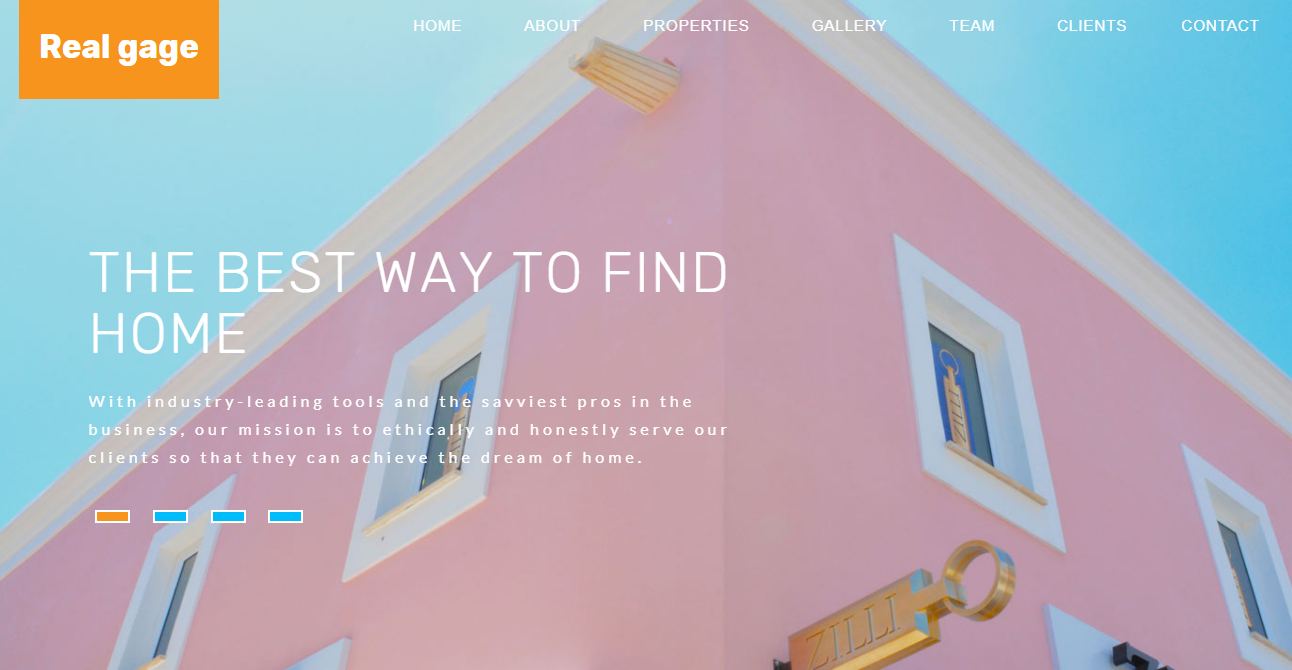 粉蓝外墙涂料公司网页模板