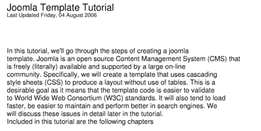 Joomla官方模板制作指南