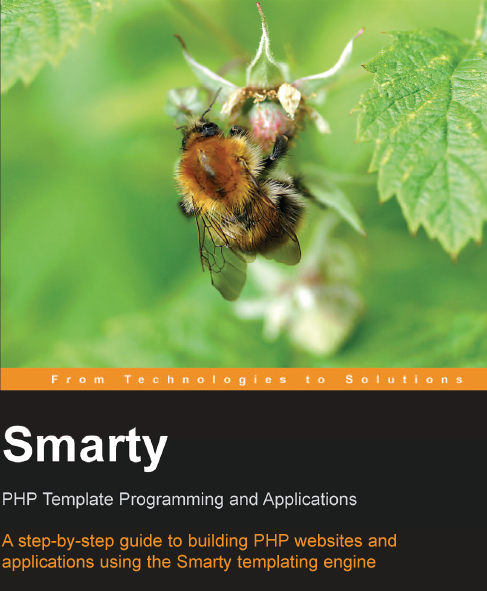 php smarty 模板教程(英文PDF版)