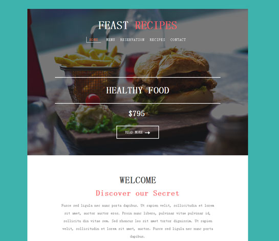 Solid color background gourmet official website