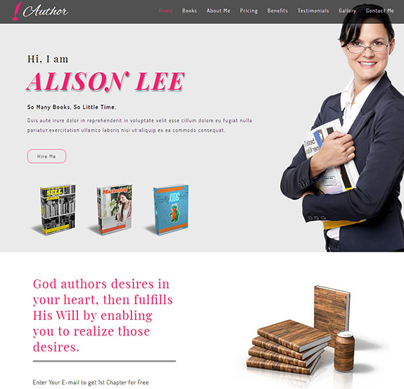 Textbook printing factory corporate website template