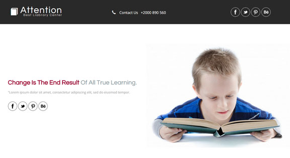 关于学龄前儿童教育网站模板下载
