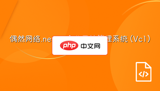 偶然网络.net2.0企业网站管理系统 (Vc1)