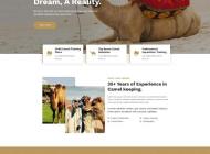 骆驼饲养服务网站模板