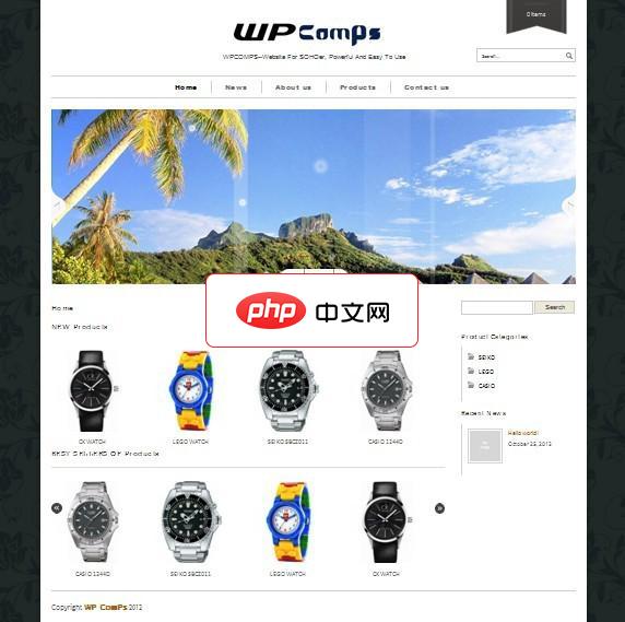 WPComps 外贸建站1.6