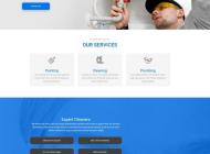 Home Decor Cleaning and Repair Service Company Website Template