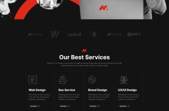 互联网设计服务公司网站模板