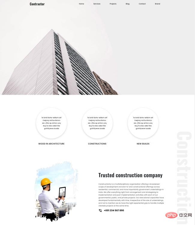 建筑规划设计开发公司网站模板