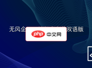 无风企业网站程序中英双语版