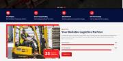 物流运输服务公司宣传网站模板