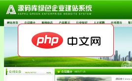 ASPKU绿色大气通用企业建站源码1.0