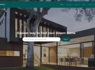 Real estate resource service platform web page template Bootstrap5