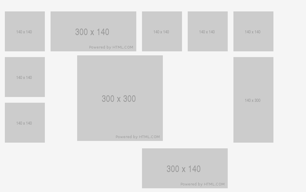 Pemalam susun atur seret format grid berbilang lajur Gridster.js