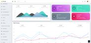 Bootstrap4出租车管理系统后台模板-ECab