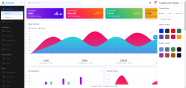 大气的bootstrap5响应式后台管理网站模板-Amdash