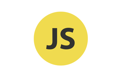 圆形黄底JavaScript标志