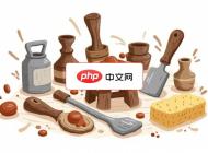 手作陶艺制作工具矢量素材