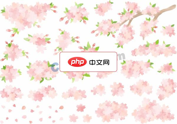 优雅樱花春季主题合集矢量素材