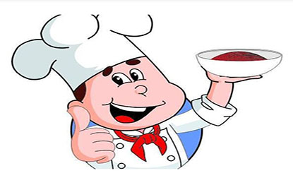 Cartoon chef vector illustration