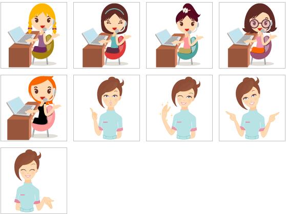 女性图标