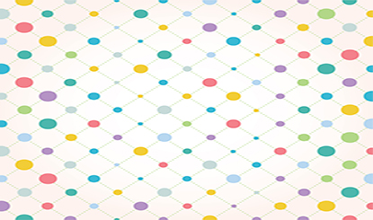 Colorful dots connection background vector material