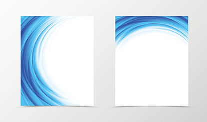 Blue graphic decorative background vector illustration