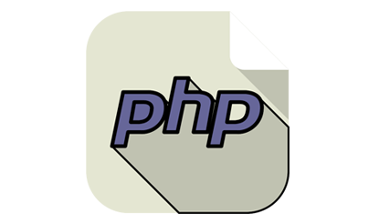 圆角折叠PHP图标