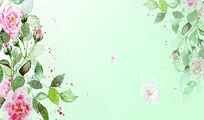 Taobao simple literary and fresh 618banner poster background