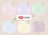 水彩风格铃兰边框矢量模板