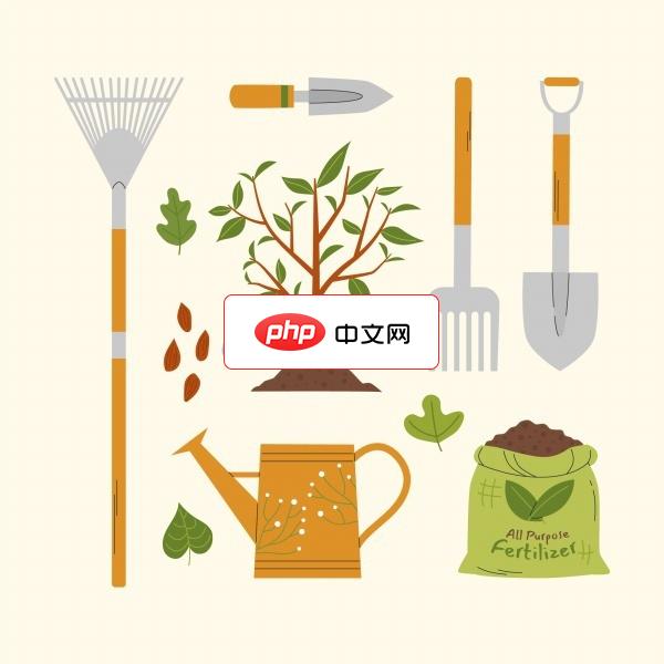 植树节主题元素合集矢量模板