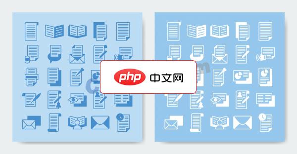 教育领域元素图标合集矢量模板