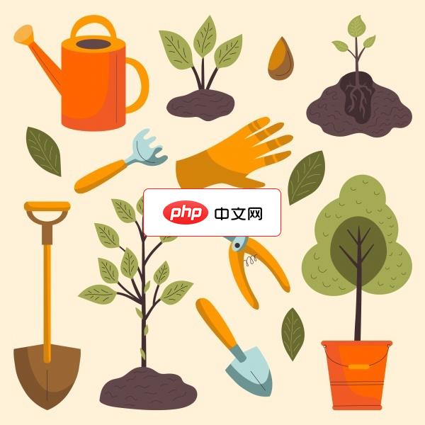 植树节插图合集矢量素材